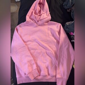 Pink hoodie
